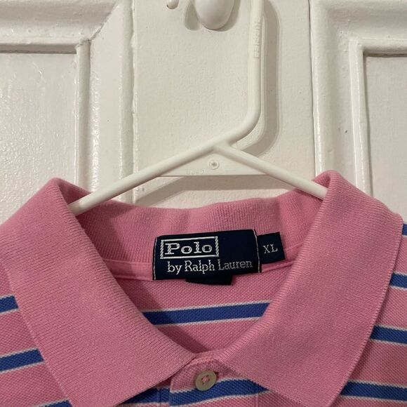 VINTAGE Polo Ralph Lauren short sleeve collar shirt - Picture 3 of 4